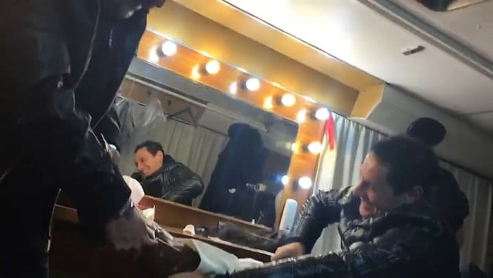 Ricardo Mollo despidió a Killing Castro - Fuente: @ricardomolloposta