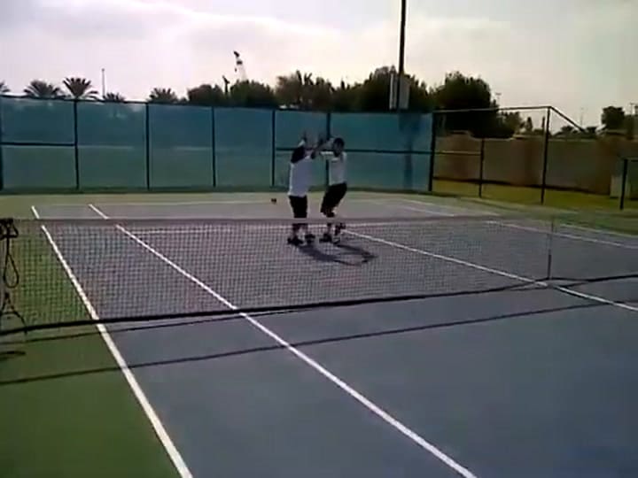 Novak Djokovic y Diego Maradona. El punto final y después la entrevista de Novak a Diego