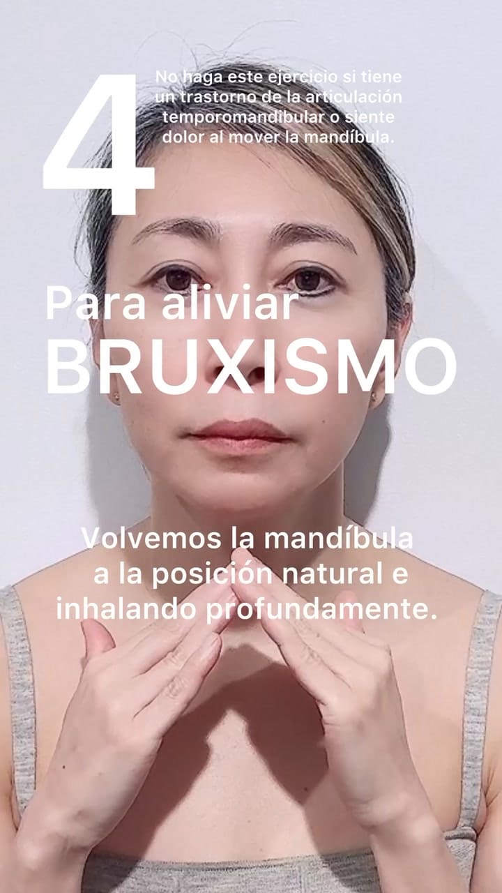 #Yogafacial #Bruxismo #ブラキシズム #Postura #姿勢 (1)