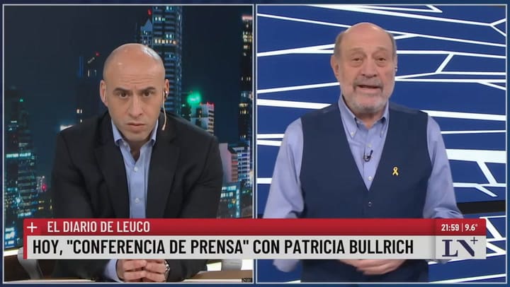 Patricia Bullrich ratificó el derecho de admisión para Toviggino en los partidos con doble hinchada