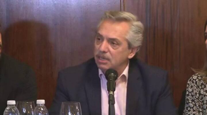 Alberto Fernández:'El día que Mauricio Macri asumió el gobierno apagó la perilla de la Economía'