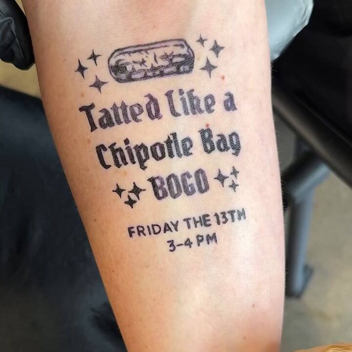 La cadena de restaurantes Chipotle anuncia una oferta en viernes 13 (Instagram/Chipotle)