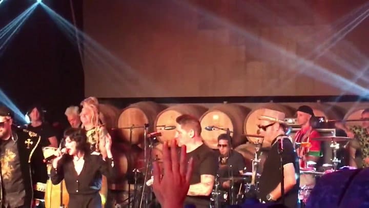 Decadentes Sergio Rotman y Mimi Maura en Mendoza