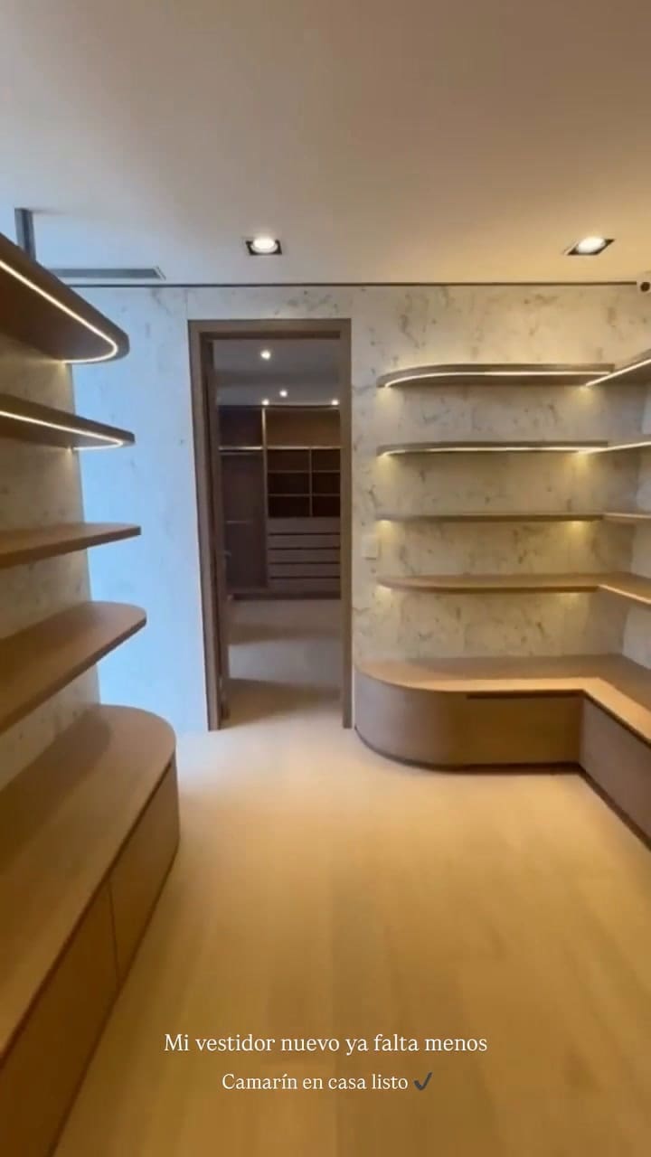 Wanda Nara mostró cada detalle de su nuevo vestidor y causó furor