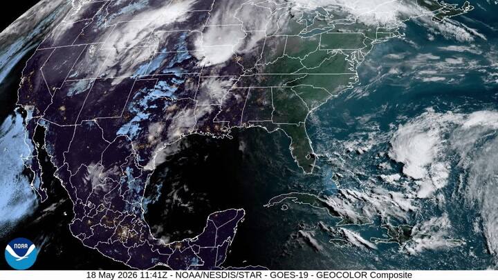 Satélite De La NOAA Este Lunes