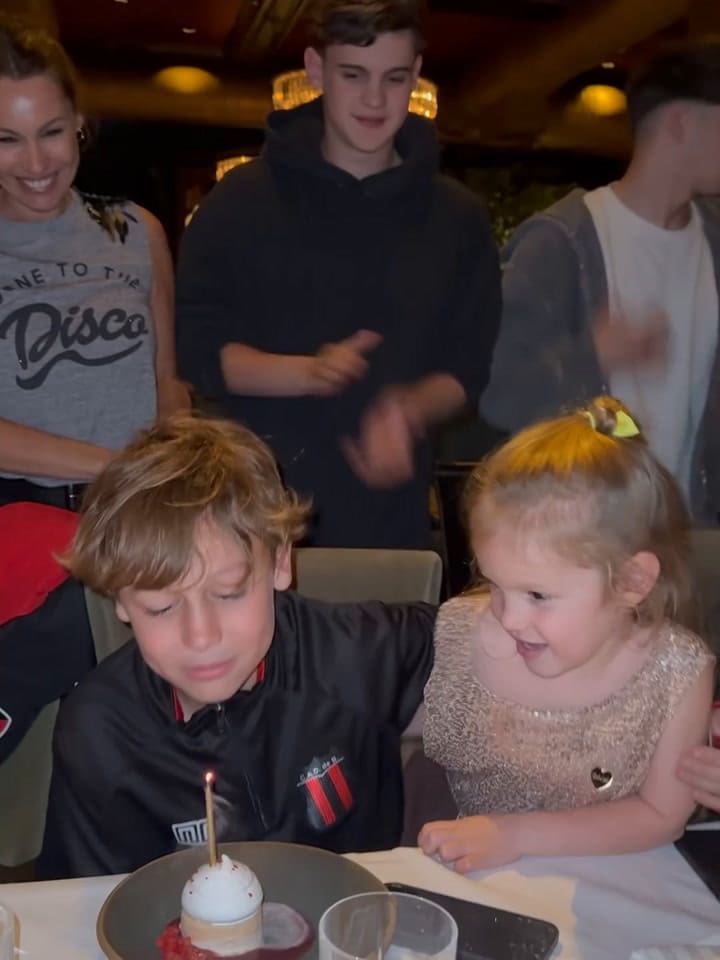 El cumpleaños del hijo de Pampita