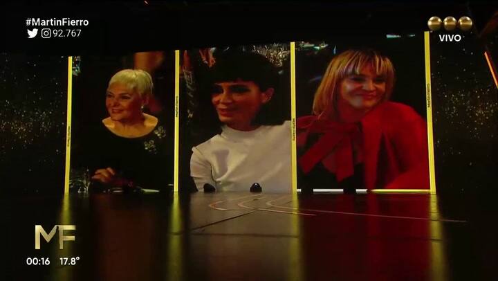 Martín Fierro: Mejor Actriz Protagónica en Unitario para Leticia Brédice - Fuente: Telefe