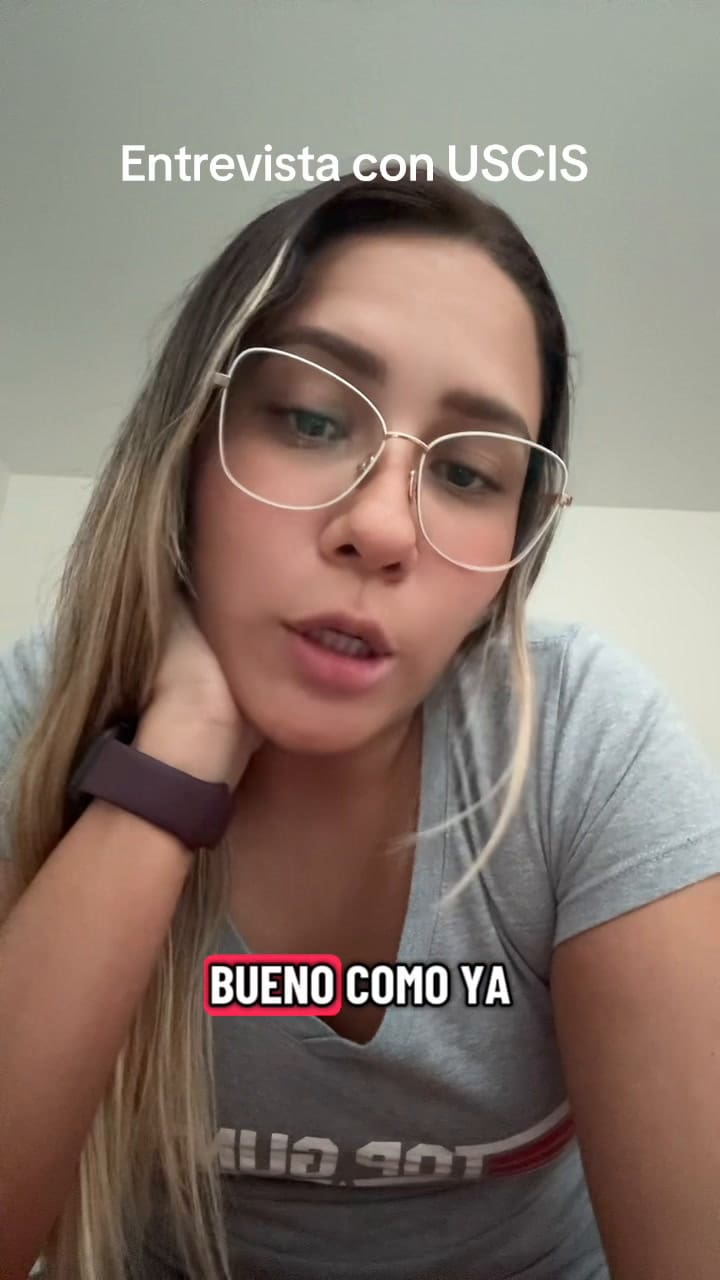 La colombiana detalló que su proceso para obtener la Green Card por matrimonio tardó cuatro meses (TikTok: @paburcas28)