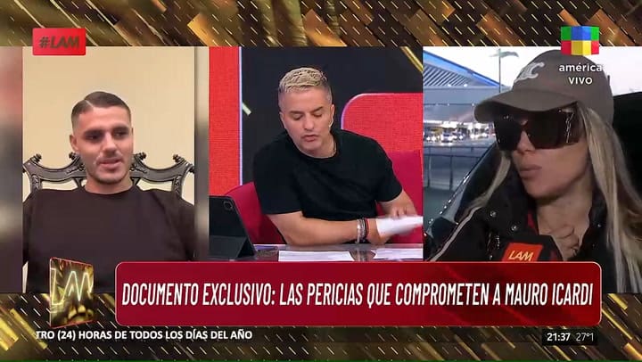 Las pericias de Wanda Nara y Mauro Icardi