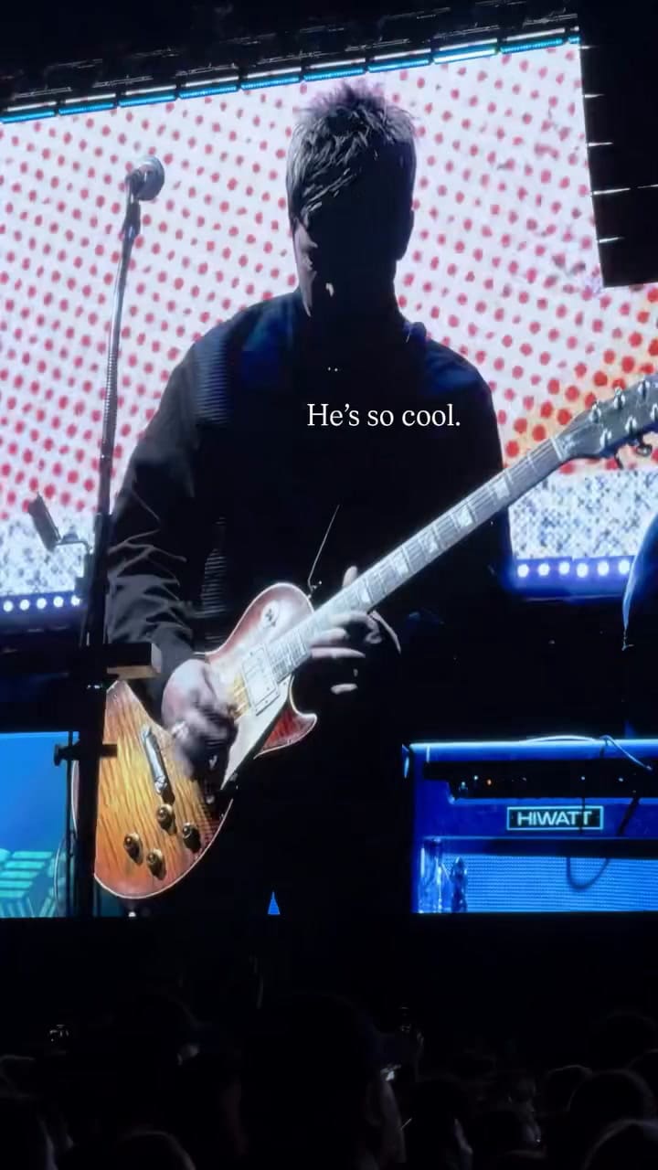 "He´s so cool", el elogio de Anais Gallagher a su padre Noel