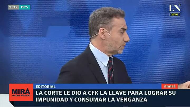 Luis Majul: La Corte le dio a CFK la llave para lograr su impunidad y consumar la venganza