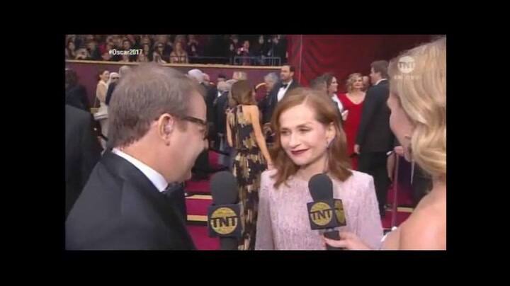 Isabelle Huppert en la alfombra roja - Fuente TNT
