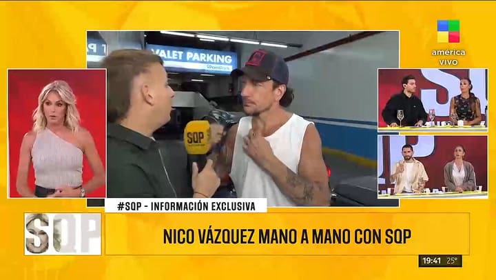 Nico Vázquez habló de su relación con Dai Fernández