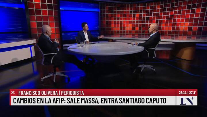 Cambios en la AFIP: Sale Massa, entra Santiago Caputo. Francisco Olivera en Odisea Argentina