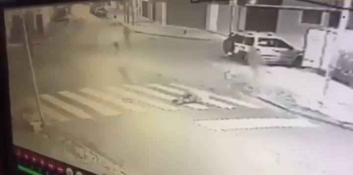 Así asesinaron a un diariero durante un robo en Caseros - Fuente: YouTube