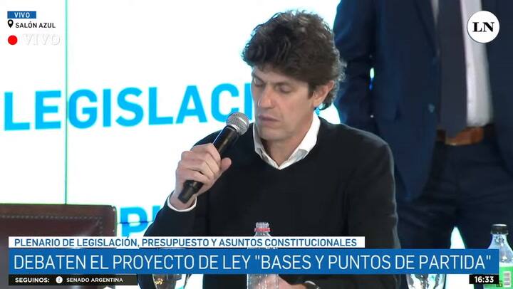 La palabra de Martín Lousteau en el debate