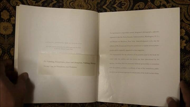 Catálogo de la muestra American Photographs, de Walker Evans