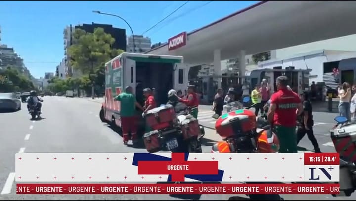 Choque multiple en Palermo