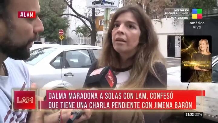 Dalma Maradona apuntó contra Jimena Barón