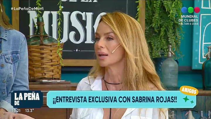 Sabrina Rojas contó qué le atrae de un hombre y su comentario incomodó a Diego Leuco