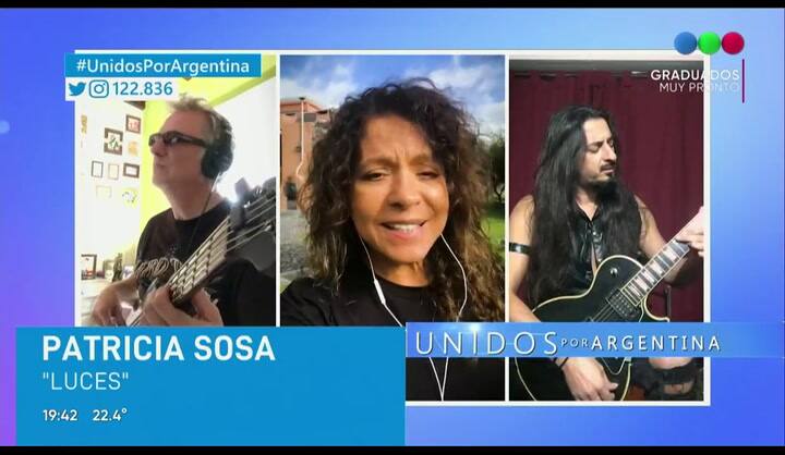 Patricia Sosa e #UnidosPorArgentina