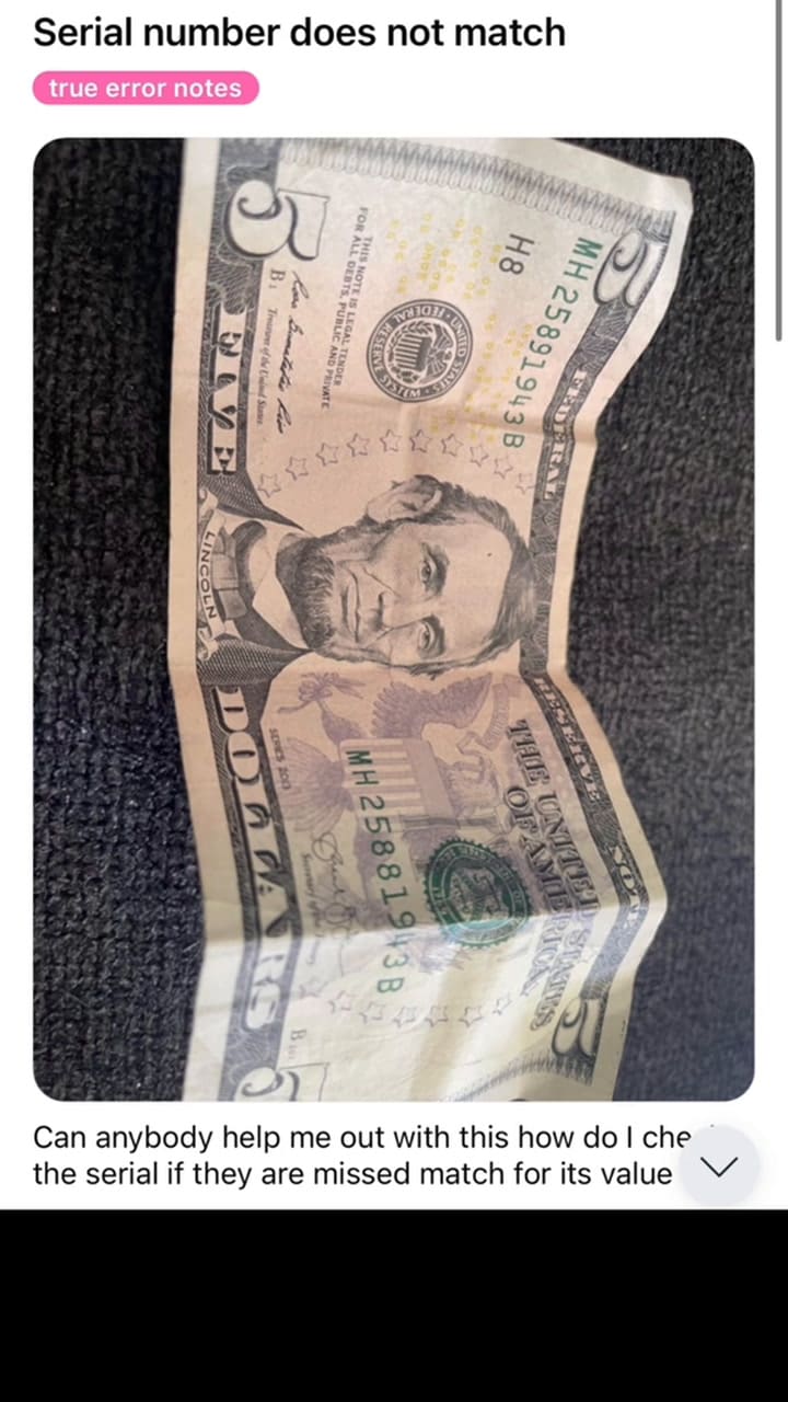 Video Del Billete Raro