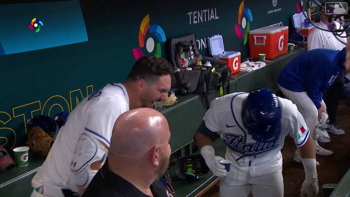 Se preparan un espresso en vivo: la curiosa celebración de Italia cuando hay un jonrón en el Clásico Mundial de Béisbol