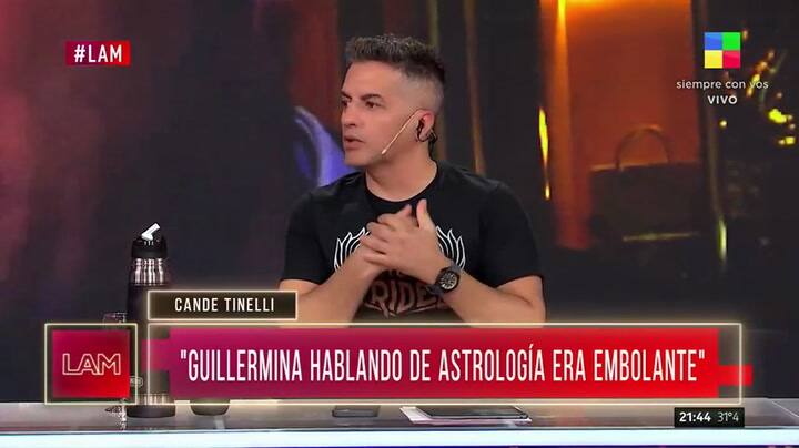 Cande Tinelli reveló cómo era su relación con Guille Valdés
