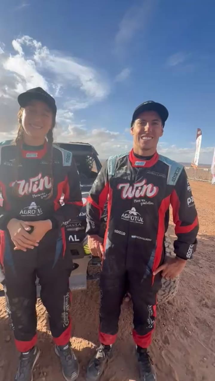 Nicolás Cavigliasso y Valentina Pertegarini, campeones mundiales del World Rally Raid Championship for Challenger (Campeonato Mundial de Rally Raid FIA)