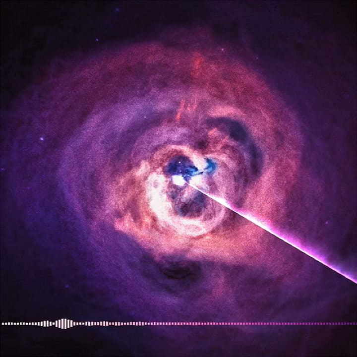 La NASA capturó el sonido de un agujero negro