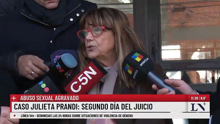 Flavia Crupi, psicologa de Julieta Prandi