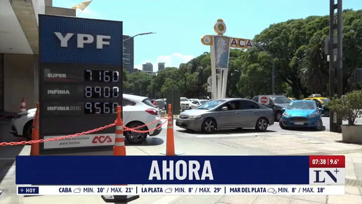 Desde el 1° de mayo, baja 4% el precio de la nafta: segunda baja de los precios en menos de un año