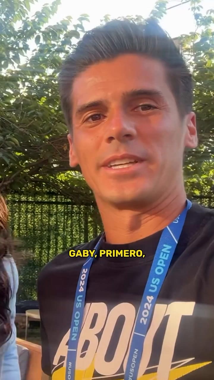 Gaby Sabatini habló con Fede Coria