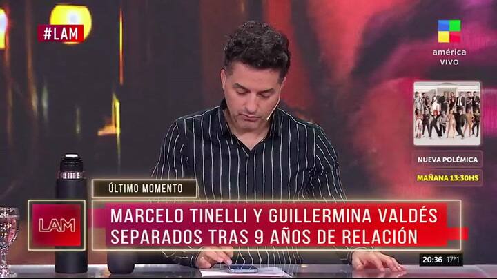 Hablaron Marcelo y Guillermina