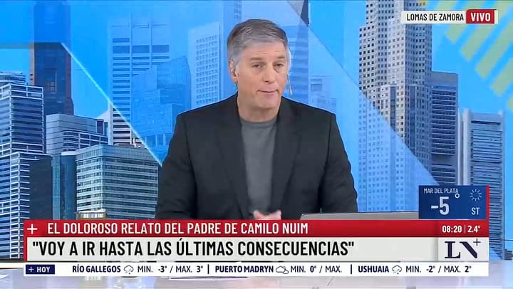 Tartaglione sobre las cirugias programadas