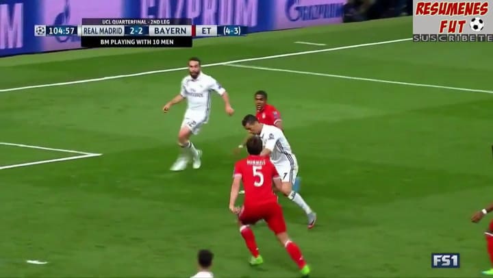 Segundo gol de Cristiano Ronaldo en posición adelantada
