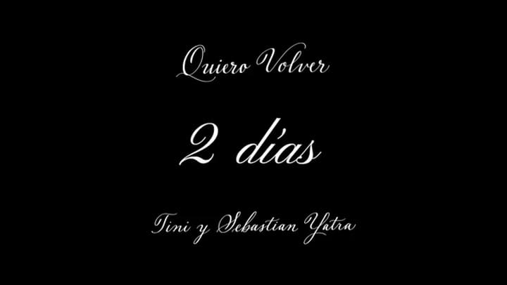 El romántico beso de Tini Stoessel y Sebastián Yatra en su nuevo video - Fuente: Instagram