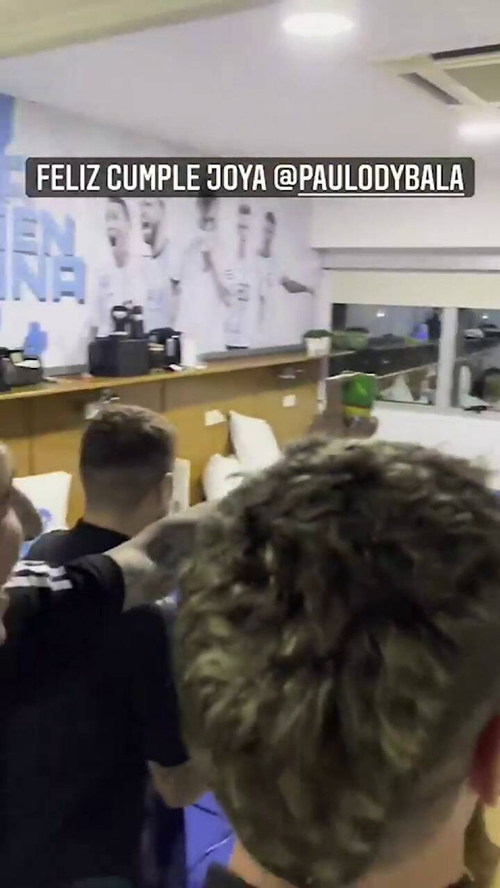 La segunda tanda que irrumpió en la habitación de Dybala