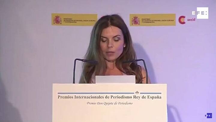 Premio Rey de España: el jurado destacó la labor de Cabot - Fuente: Agencia EFE