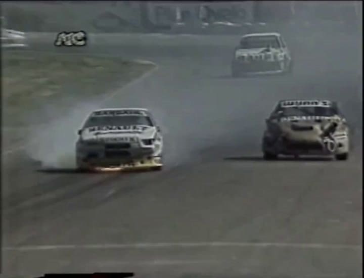 Traverso ganó con una coupé Fuego prendida fuego