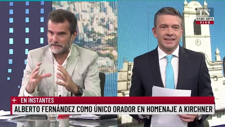 La parodia de Rossi de la reunión de Alberto Fernández con el FMI