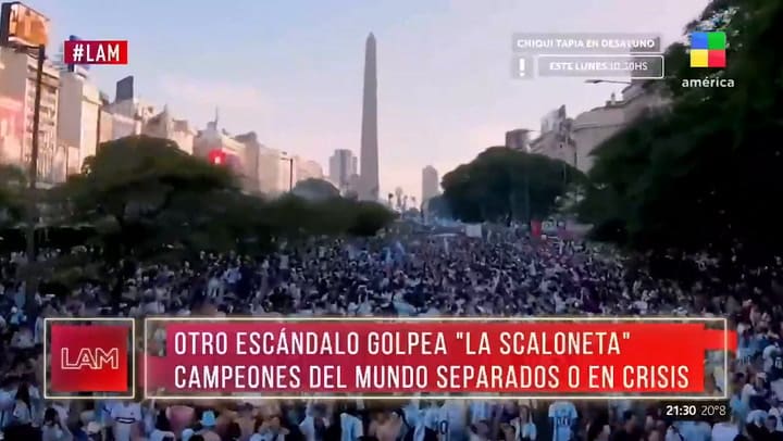 LAM reveló la supuesta infidelidad de Exequiel Palacios a Yésica Frías