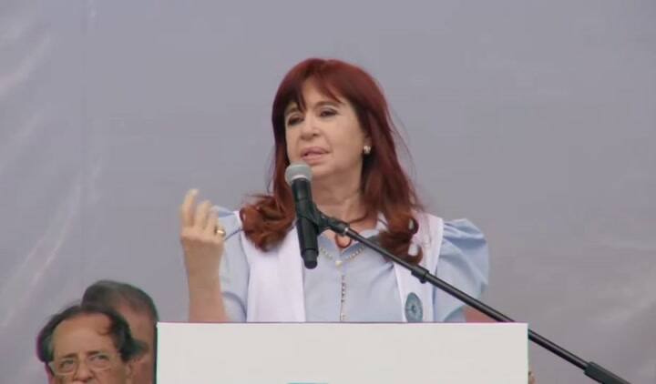 Cristina Kirchner en Rosario