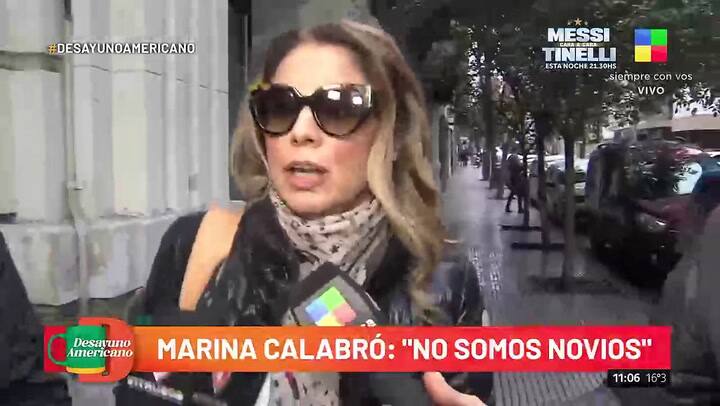 Marina Calabro hablo sobre su declaracion de amor