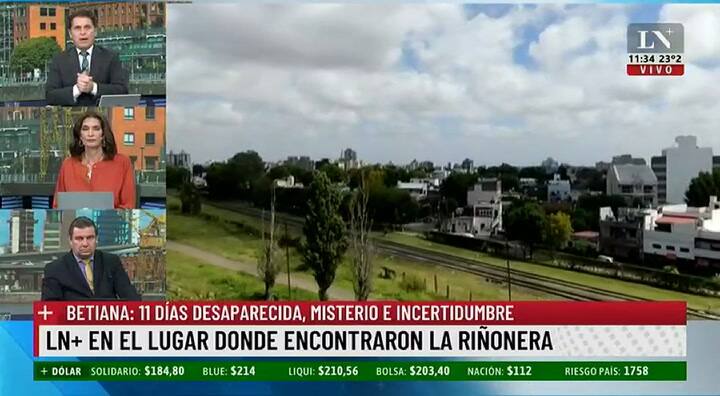 'Imágenes exclusivas desde un Dron del lugar donde se encontaron las pertenencias de Betiana Rossi'