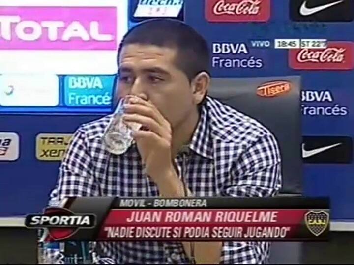 El adios de Riquelme a Boca