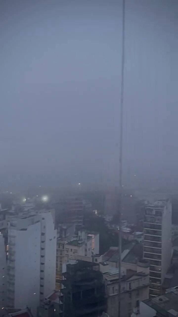 Niebla en Buenos Aires