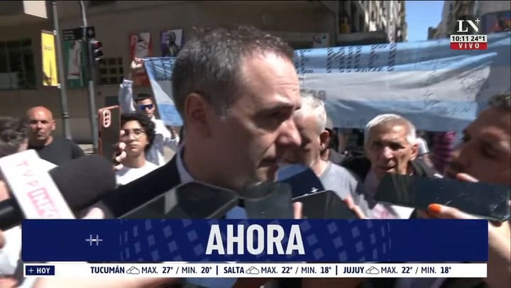 Manuel Adorni, Emilio Monzó Y Daniel Scioli Hablaron De La Asunción De Javier Milei