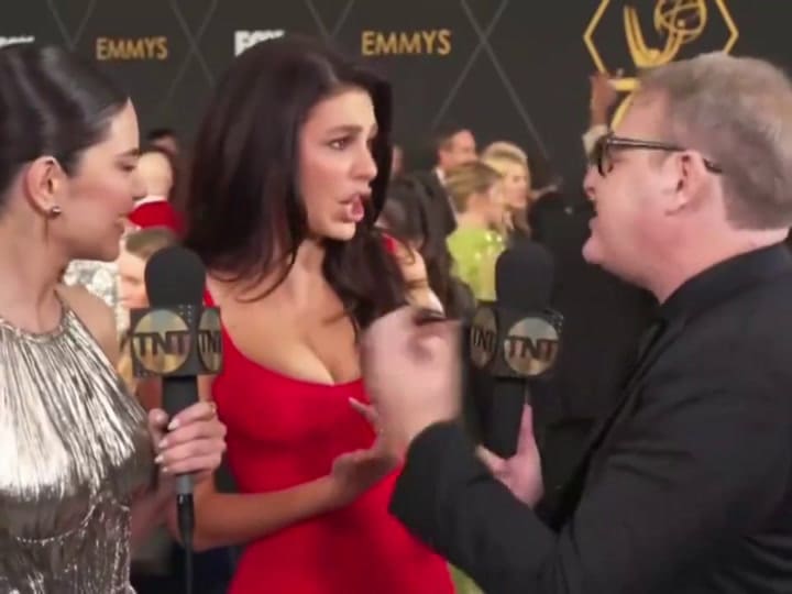 Camila Morrone dejó en claro el orgullo que siente por sus orígenes en la alfombra de los Emmy: “¡Yo soy argentina!”