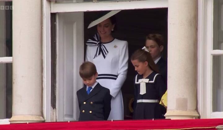 Kate Middleton en el cumpleaños del Rey